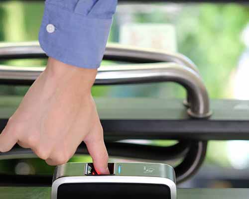 Biometric access control for businesses